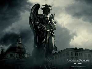 Angels and Demons, Statue monument