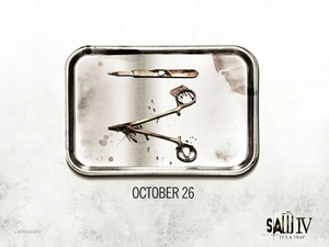 saw 4, scissors, blood, scalpel