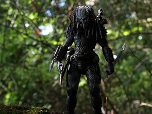 forest, Predator, figure, alien