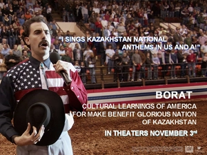 rodeo, scene, Sacha Baron Cohen, singing, borat