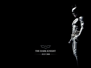 Batman Dark Knight, Black, background, Batman