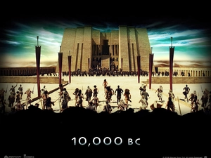 atack, 10000 Bc, Buldings