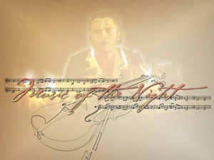 Phantom Of The Opera, violin, candles, Gerard Butler