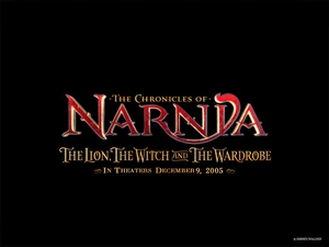 black background, The Chronicles Of Narnia, inscription