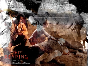 Reaping, Idris Elba, Cow, Hilary Swank
