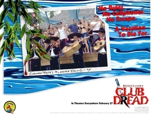 Club Dread, podium, guitars, orchestra