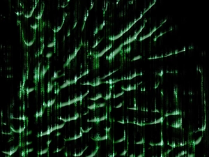 Matrix, green ones, background, Black