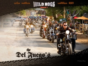 Wild Hogs, Street, harleye, gang