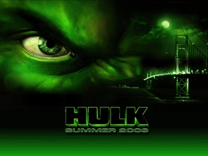 movie, Green, creature, Hulk