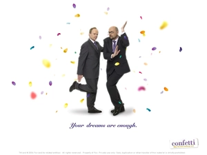 Confetti, Vincent Franklin, Jason Watkins, suite