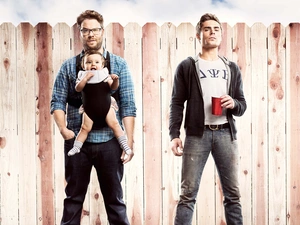 Neighbours, movie, Neighbors, men, Zac Efron, Fance, Actors, Seth Rogen, Kid