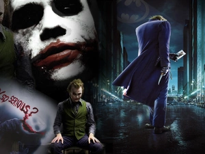 JOKER, Batman Dark Knight, Heath Ledger