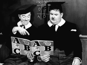 comedy, Laurel and Hardy