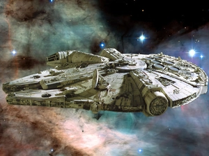 vehicle, cosmic, universe, lights, Star Wars