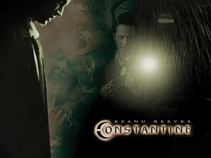 ligh, Constantine, flash, luminosity, sun, Keanu Reeves