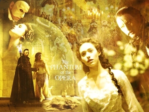 Mask, Emmy Rossum, Gerard Butler, White, Phantom Of The Opera