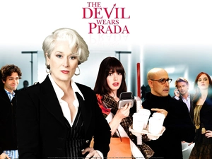 Adrian Grenier, Stanley Tucci, Anne Hathaway, Meryl Streep, Devil Wears Prada