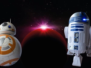 Star Wars, works, star, R2-D2, Planet, Star wars, movie, BB-8