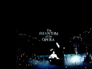 Black, background, Scene, Candles, Phantom Of The Opera