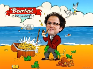 Beerfest, pipe, Beaches, a man