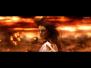 Constantine, Red, Sky, Rachel Weisz