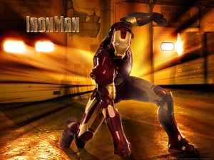 light, Iron Man, Robot