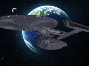 land, series, Universe, star, Enterprise Space Ship NCC-1701, Star Trek