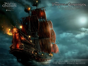 Blackbeard, Piraci Z Karaibów, Ship