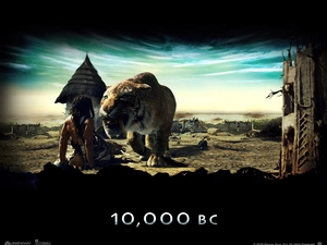 Human, 10000 Bc, tiger