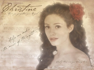 Tunes, Colourfull Flowers, Emmy Rossum, Hair, Phantom Of The Opera