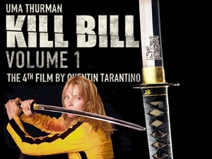 Kill Bill 1, Uma Thurman, sword