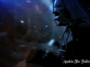 Anakin, sadness, fallen, Vader