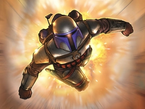 Star Wars, Robot, explosion, picture