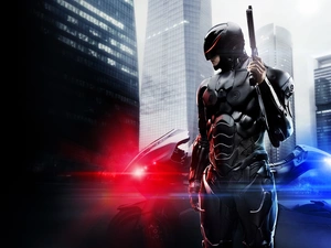 Weapons, motor-bike, 2014, Robocop, movie