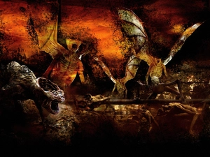 wings, Constantine, creatures