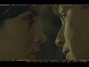 Matrix, Women, a man, faces