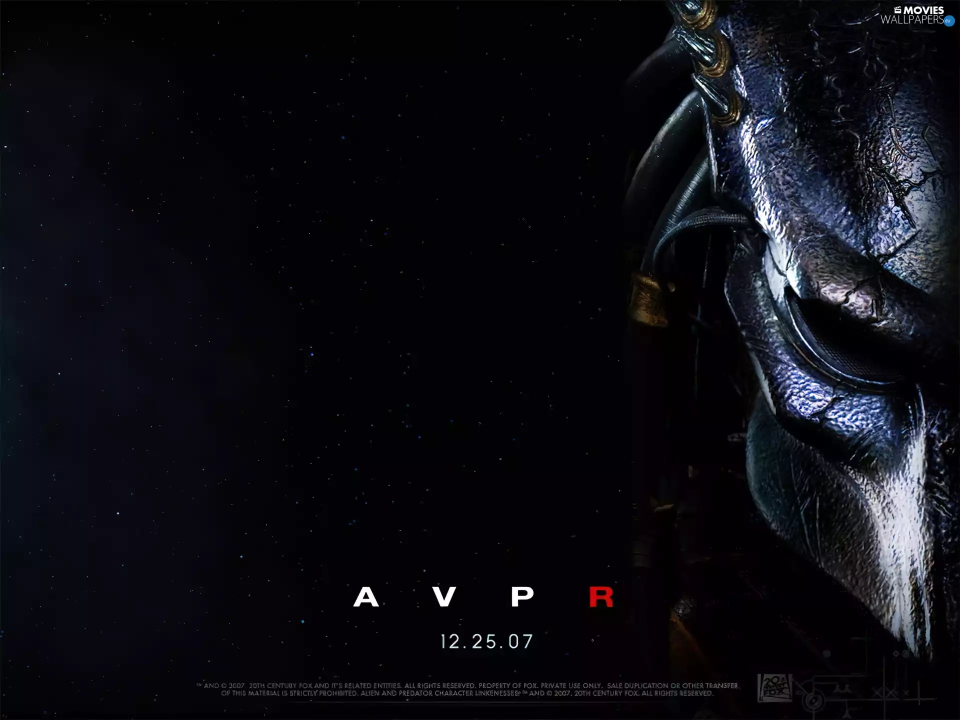 Aliens Vs Predator 2 - Requiem, Mask