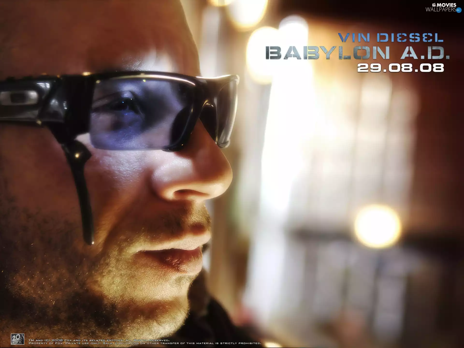 Babylon Ad, Vin Diesel, Glasses