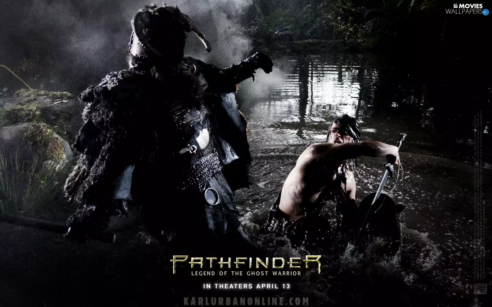 Fight, Armor, water, Night, Pathfinder