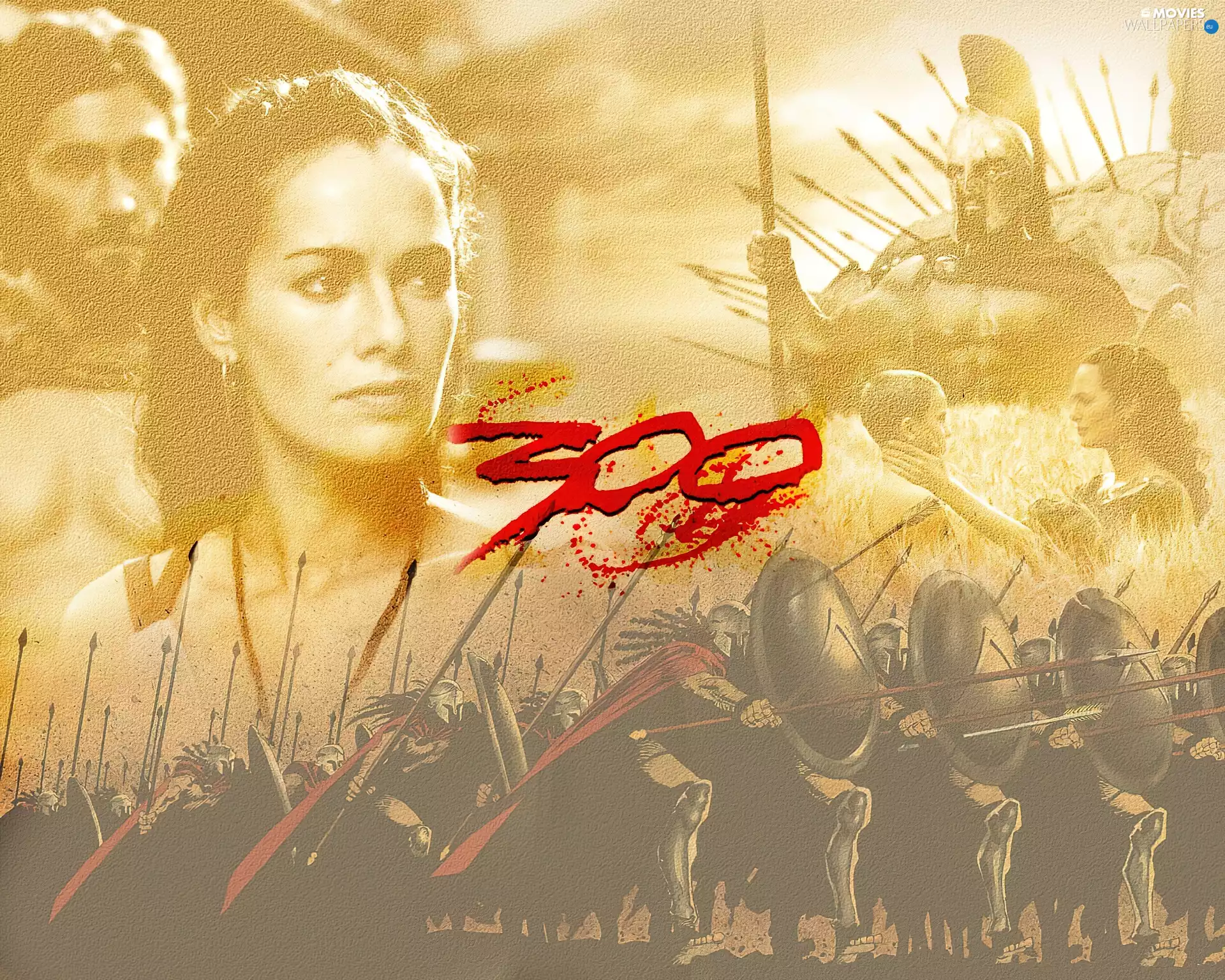 300, army, spears, Lena Headey