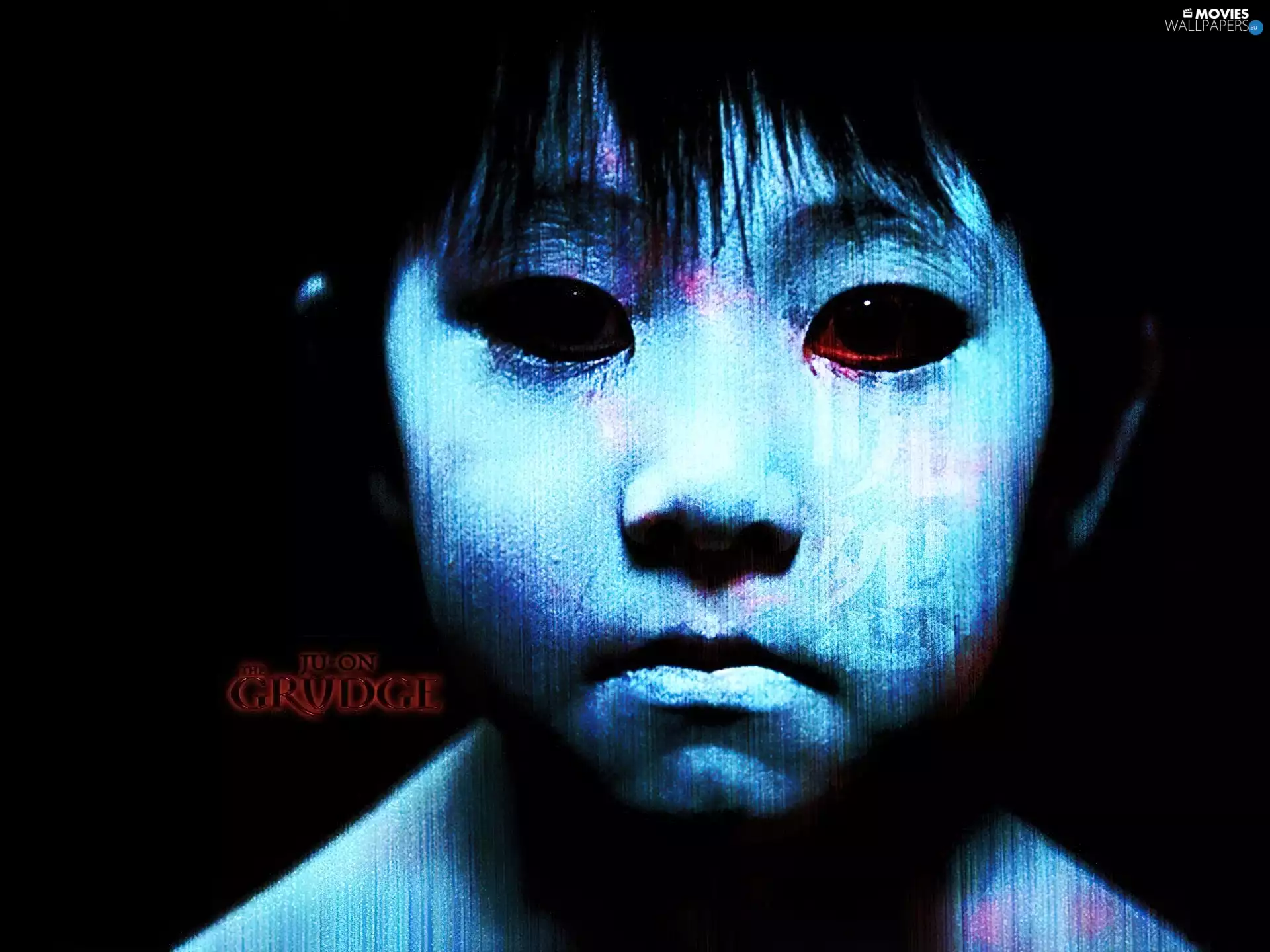 face, Eyes, Kid, asiatic, The Grudge
