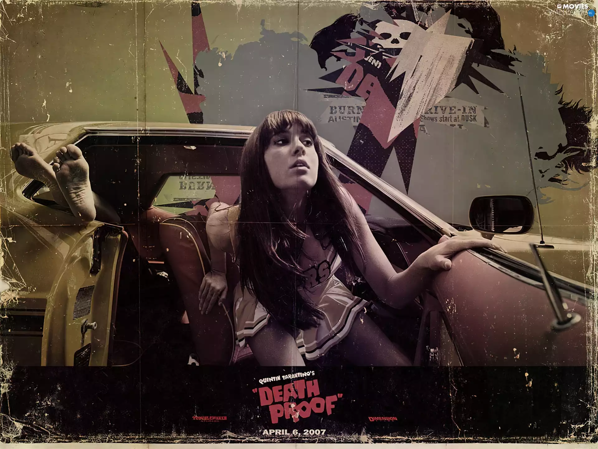 Grindhouse, Women, Foot, Automobile