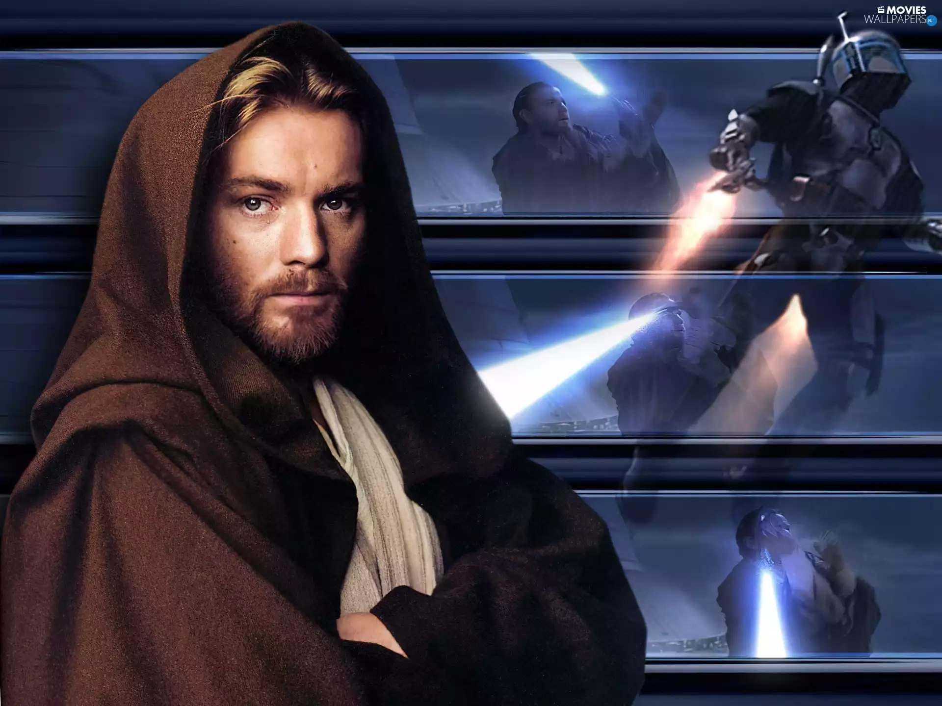 Brown, robe, actor, beard, Star Wars