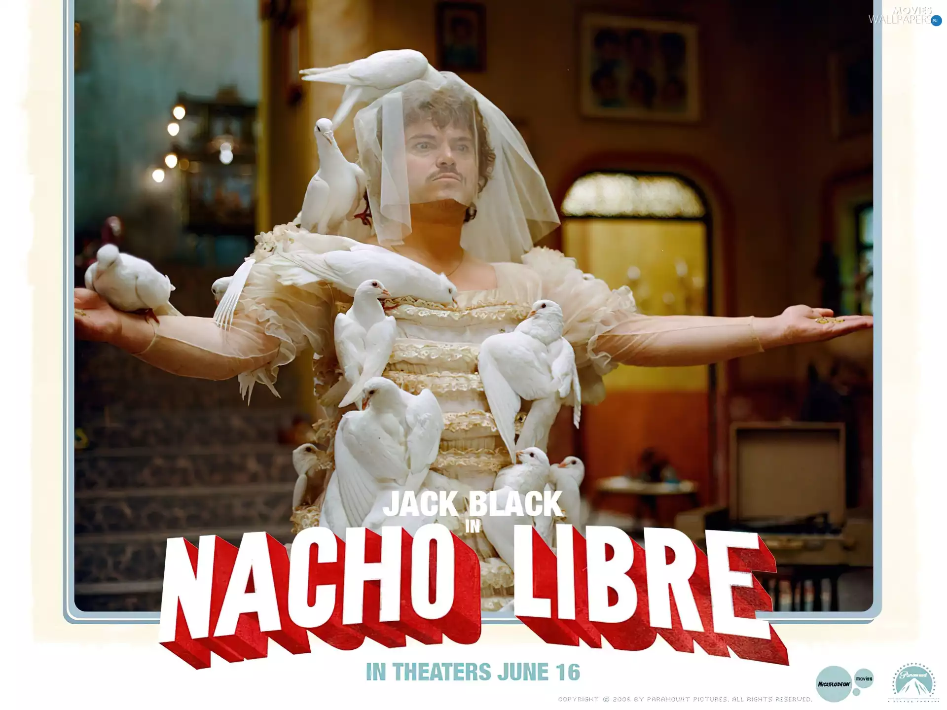 veil, Deep, Jack Black, Room, Nacho Libre