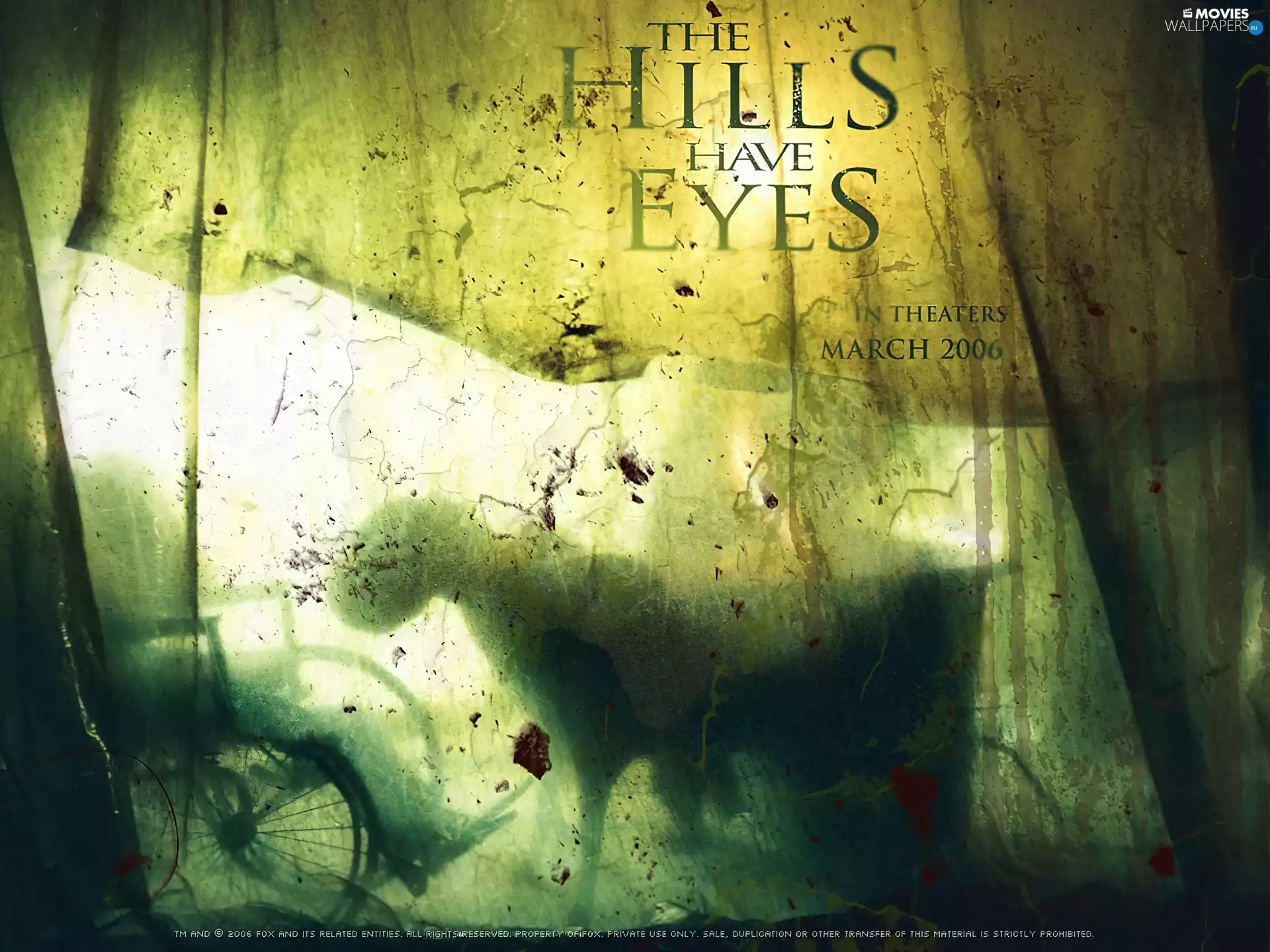 The Hills Have Eyes, hydrocephalus, wheel-chair, blood