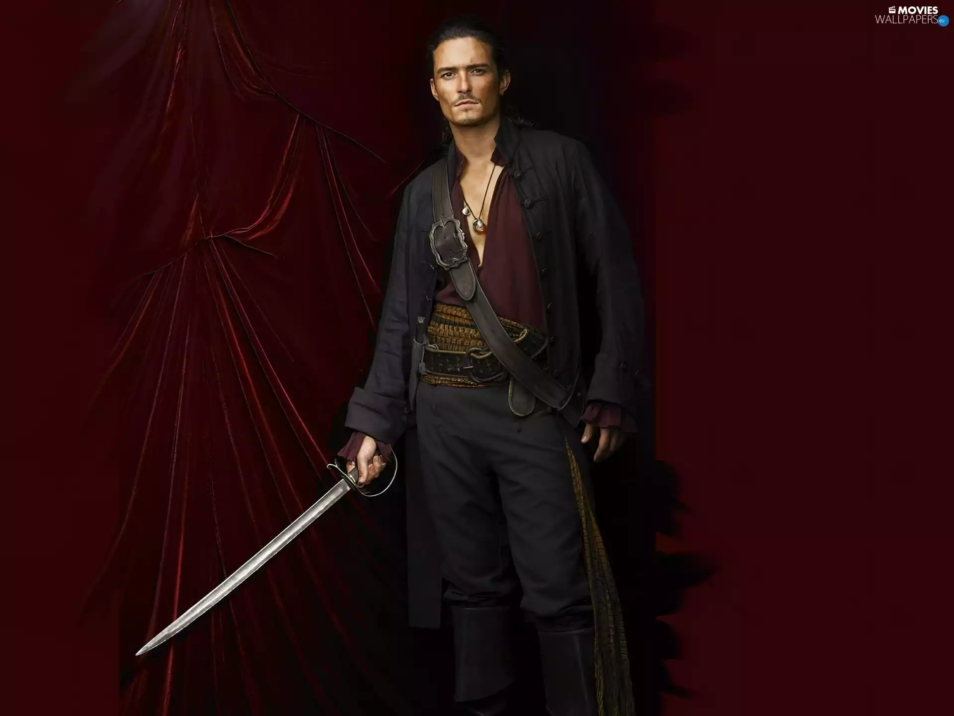 movie, Caribbean, Orlando Bloom, Pirates Of The