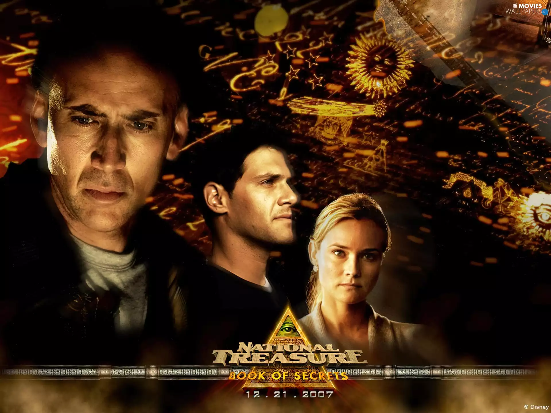 Diane Kruger, National Treasure 2 - The Book Of Secrets, Nicolas Cage