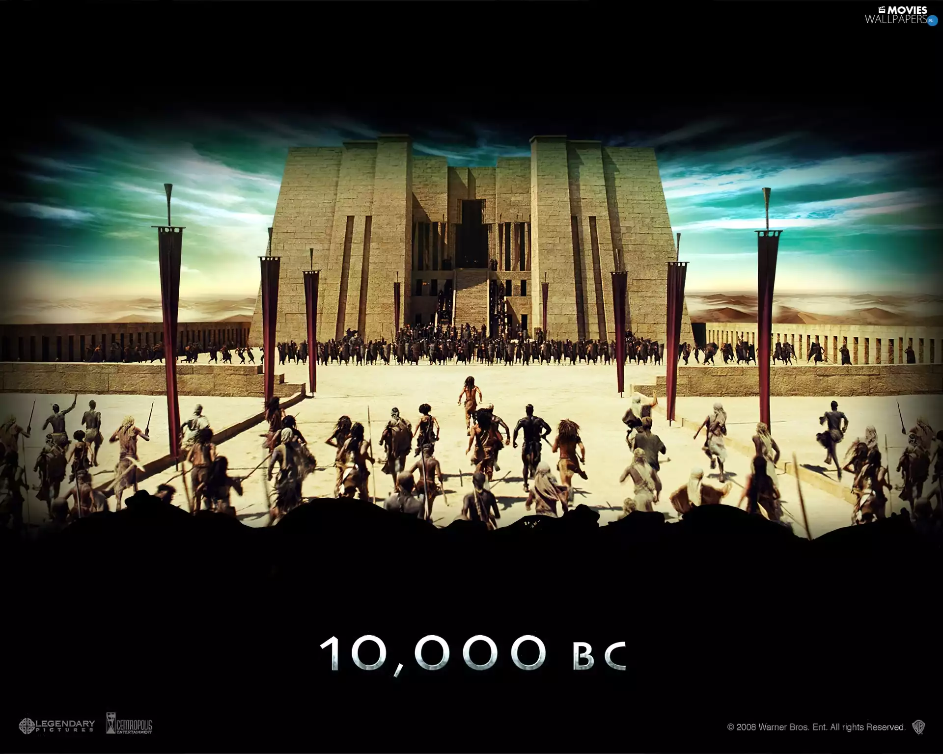 atack, 10000 Bc, Buldings
