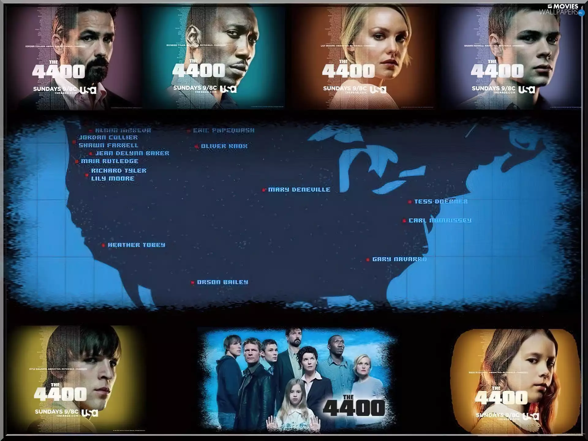 Characters, 4400, Map