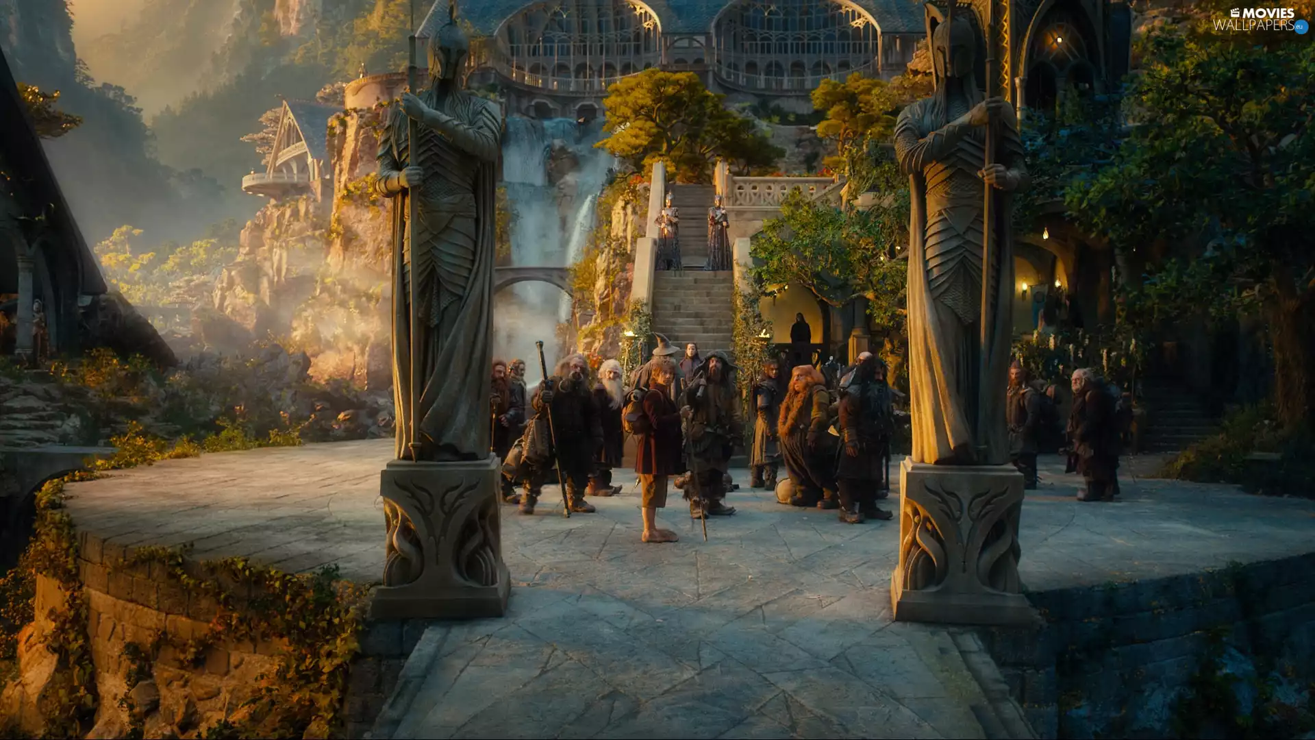 Characters, Hobbit, palace